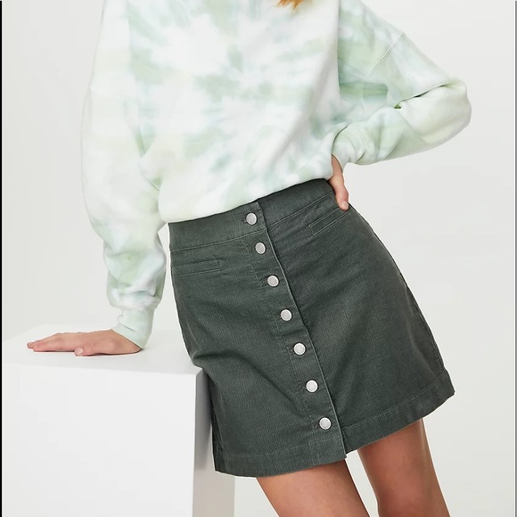 thick corduroy wilfred free mini skirt - Picture 4 of 5